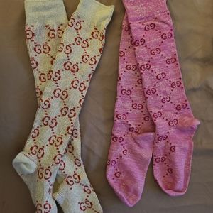 2 pairs of double G socks